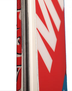 Atomic Redster FIS SL sidewall of 13/14 and 15/16 compare