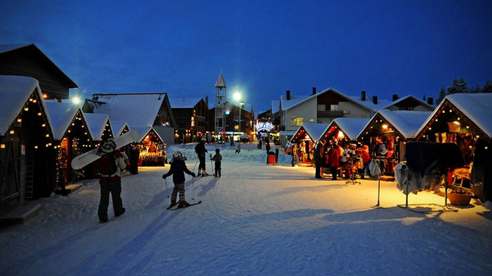 Лучшие горнолыжные курорты для Рождества
