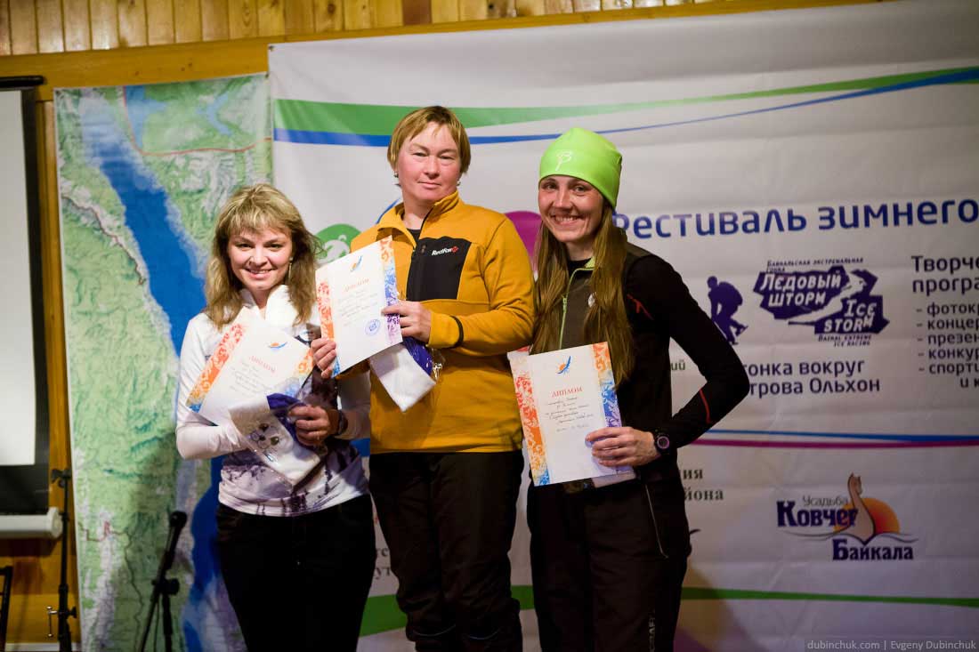 По Байкалу на коньках