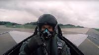 Йоханнес Клэбо совершил полет на военном истребителе Йоханнес Клэбо совершил полет на военном истребителе