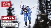Dominik Paris | Gold Medal | Men's Super G | Are | FIS World Alpine Ski Championships