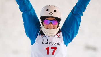 Станислав и Любовь Никитины – чемпионы России в лыжной акробатике