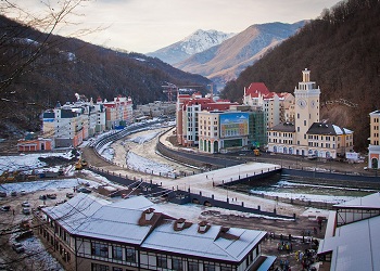 Курорт "Роза Хутор" в Сочи будет достроен к сентябрю 2013 г. 