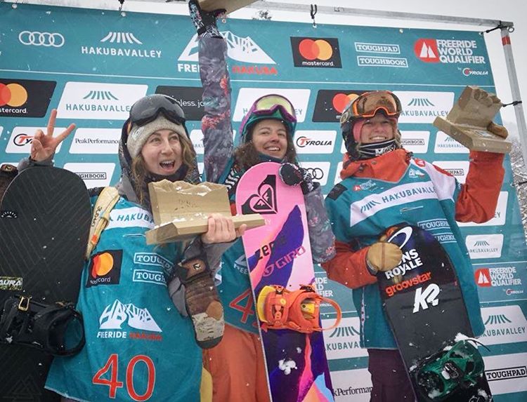 Анна Орлова выиграла контест Freeride World Qualifier (FWQ) 4*  в Хакуба