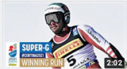 Vincent Kriechmayr | Gold | Men’s Super-G | 2021 FIS World Alpine Ski Championships