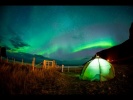 Mick Fanning surfs the Northern Lights