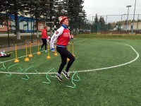 Скоростная группа женской команды "А" завершила сбор на "Круглом" 