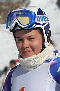 Первый женский слалом на втором этапе Кубка России у горнолыжниц выиграла Мария Черепанова