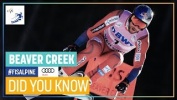 Did You Know | Beaver Creek | Men | FIS Alpine