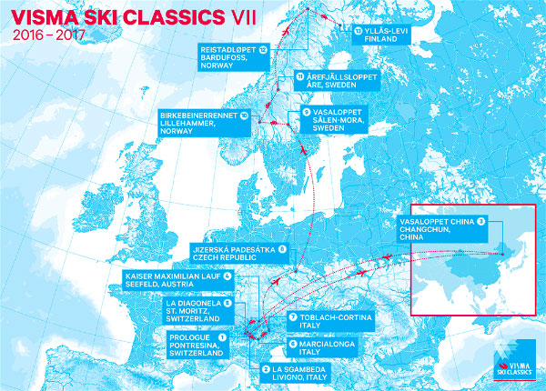 Седьмой сезон Visma Ski Classics — больше, лучше и круче