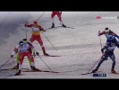 Simen Hegstad Krüger shoots down Aleksandr Bolshunov. Ore. 3 stage. Ski Tour 2020