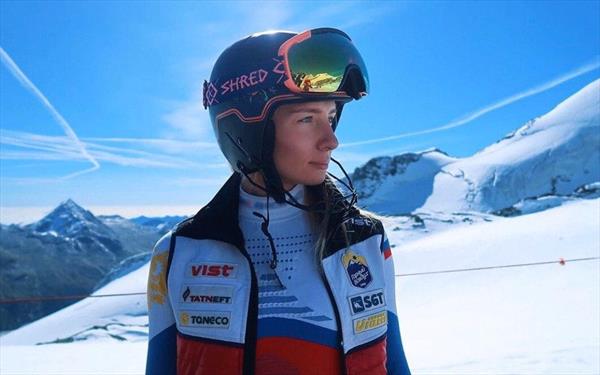 Анастасия Силантьева и Антон Енджиевский выиграли 11-й этап Кубка России в слаломе