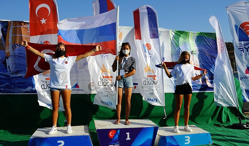 Первенство мира в классе Техно 293. Дарья Банная - чемпионка!