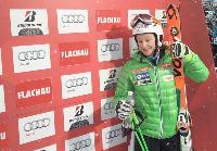Ана Древ лидирует на первой трассе гиганта во Флахау 
