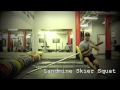 Landmine Skier Squat - Sports Specific