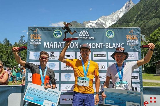 Дмитрий и Екатерина Митяевы стали третьими на 90-километровой ультрагонке Marathon du Mont Blanc
