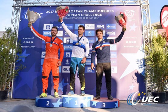 Определились чемпионы Европы по велоспорту BMX