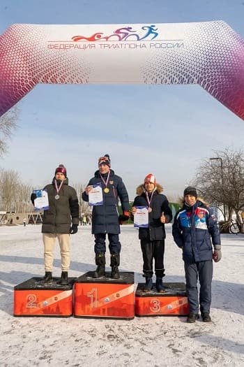 Завершился Чемпионамт Красноярска по зимнему триатлону 2024