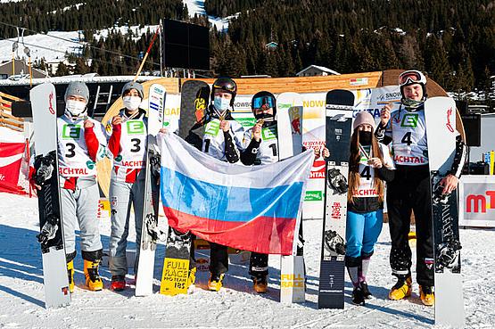 Российская команда выиграла все золото чемпионата мира среди юниоров в Австрии