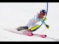 Mikaela Shiffrin Wins - Slalom Run 1 & 2 - 2016 U.S. Alpine Championships