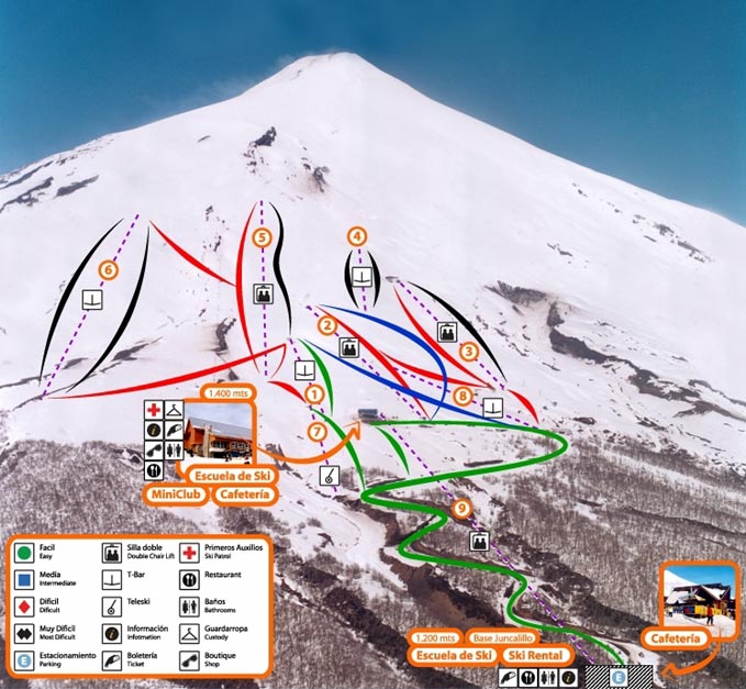 Трассы Вилларрика / Пукон (Villarrica / Pucon)