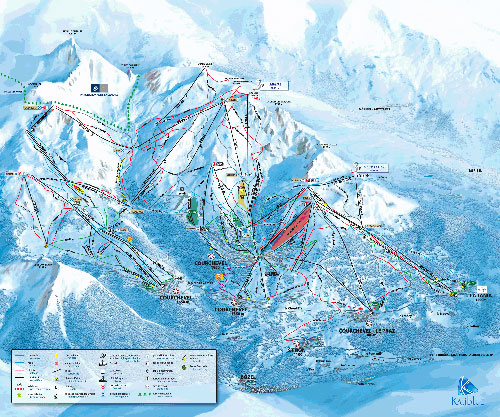 Трассы Куршевель (Courchevel)