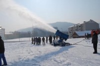 В Горно-Алтайске начинается искусственное оснежение горнолыжных комплексов 