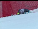 Valentin Giraud Moine - HORROR CRASH - Garmisch Partenkirchen Downhill 2017