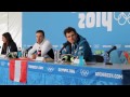 Men's Olympic Downhill Press Conference