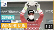 Vincent Kriechmayr | 1st place | Garmisch | Men's Super G | FIS Alpine