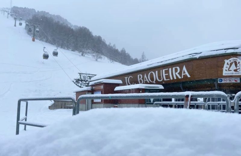 Все больше горнолыжных курортов открывается в Испании