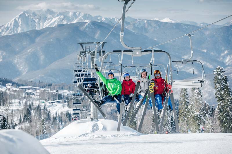 Газпром Лаура: к новому сезону - новые трассы и горнолыжные клубы для детей