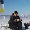 Экстремал из Бурятии в одиночку пересек замерзший Байкал Экстремал из Бурятии в одиночку пересек замерзший Байкал