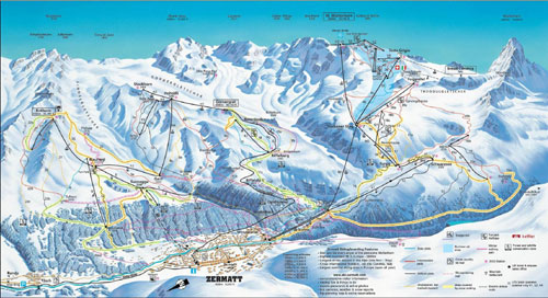 Трассы Церматт (Zermatt)