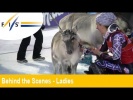 Mikaela Shiffrin Wins A Reindeer in Levi - Behind the Scenes