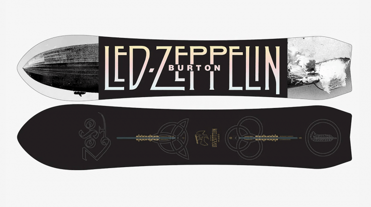 Burton отмечает 50-летний юбилей Led Zeppelin выпуском памятного сноуборда