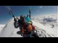 Paragliding at the top of Europe Elbrus 5642 m