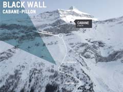 Один из самых крутых склонов в мире: Black Wall на Glacier 3000