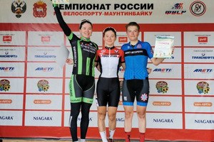 Анна Миролюбова и Павел Лунде - победители II этапа Кубка России в гонке кросс-кантри