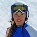 Елена Яковишина - бронзовый призёр открытого чемпионата Чили в слаломе-гиганте 