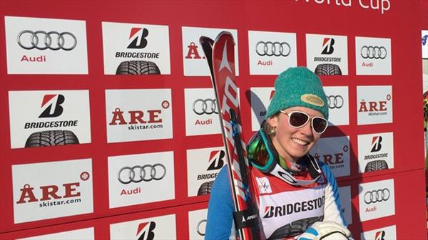 Микаэла Шиффрин выиграла слалом на этапе КМ в Оре, Ксения Алопина - 43-я