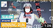 Henrik Kristoffersen | 1st place | Chamonix #2 | Men's Slalom | FIS Alpine