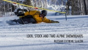 Lock, Stock and Two Alpine Snowboards (Russian Extreme Slalom)