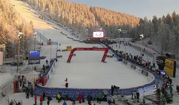 Женский слалом Кубка мира в Леви. Стартовый лист