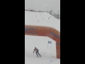Moscow Amateur FIS CUP stage I 11 01 2015 Mens RUN 1 part 2 technical record for videocontrol~27 43