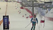 Соревнования в стиле ретро, вид снизу, Снежком Salzburgerland Skitag 2017