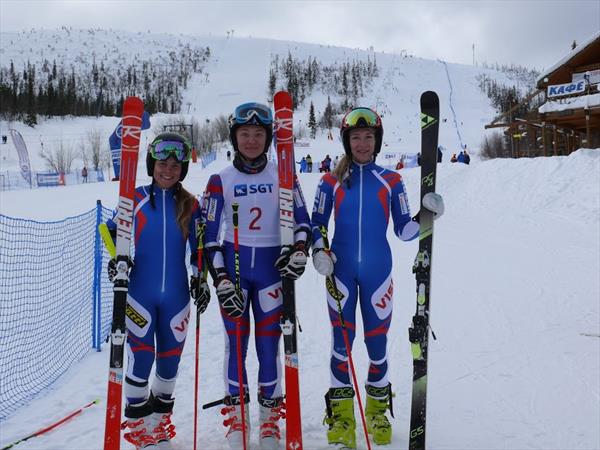 Анастасия Горностаева - чемпионка России-2018 в слаломе-гиганте