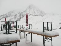 Второй сентябрьский снегопад в Альпах