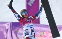Олимпийская чемпионка в параллельном слаломе Джулия Дюймовиц назвала Виктора Вайлда "королём сноуборда" Олимпийская чемпионка в параллельном слаломе Джулия Дюймовиц назвала Виктора Вайлда "королём сноуборда"