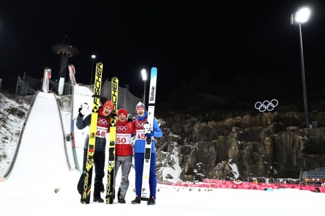 Камил Стох - трехкратный олимпийский чемпион